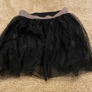 Black shimmery skirt